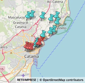 Mappa Vico Testa, 95126 Catania CT, Italia (3.13167)