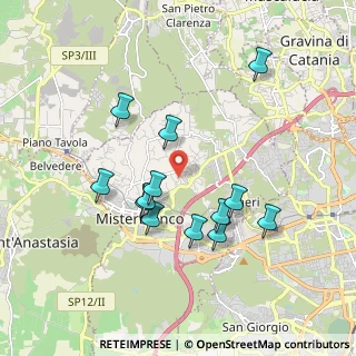 Mappa Via Bartolomeo Ferro, 95045 Misterbianco CT, Italia (1.94769)