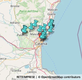 Mappa Via Paolo Gaifami, 95126 Catania CT, Italia (9.09875)