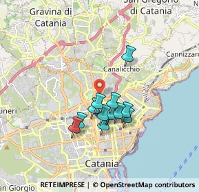 Mappa Via Paolo Gaifami, 95126 Catania CT, Italia (1.5025)