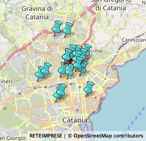 Mappa Via Paolo Gaifami, 95126 Catania CT, Italia (1.12737)