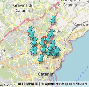 Mappa Via Paolo Gaifami, 95126 Catania CT, Italia (1.326)