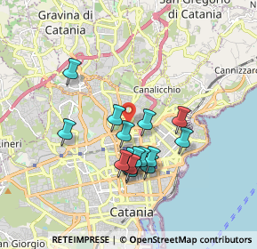 Mappa Via Paolo Gaifami, 95126 Catania CT, Italia (1.704)