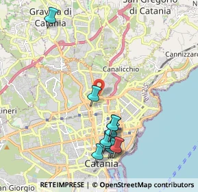 Mappa Via Paolo Gaifami, 95126 Catania CT, Italia (2.44455)
