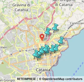 Mappa Via Paolo Gaifami, 95126 Catania CT, Italia (1.61727)