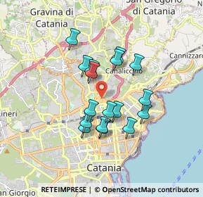 Mappa Via Paolo Gaifami, 95126 Catania CT, Italia (1.54765)