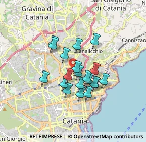 Mappa Via Paolo Gaifami, 95126 Catania CT, Italia (1.4285)