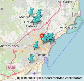 Mappa Via Paolo Gaifami, 95126 Catania CT, Italia (2.87545)