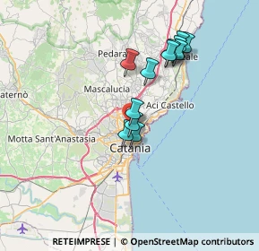 Mappa Via Paolo Gaifami, 95126 Catania CT, Italia (6.72083)
