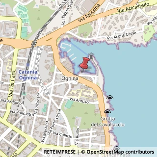 Mappa Via Marittima, 1/3/5, 95126 Catania, Catania (Sicilia)