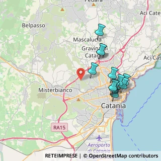 Mappa Via dei Fiordalisi, 95045 Misterbianco CT, Italia (4.06417)