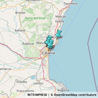 Mappa Via Claudio Claudiano, 95126 Catania CT, Italia (36.75727)