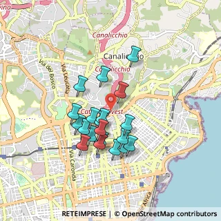 Mappa Via Claudio Claudiano, 95126 Catania CT, Italia (0.8355)
