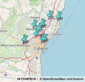 Mappa Via Claudio Claudiano, 95126 Catania CT, Italia (5.59636)