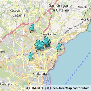 Mappa Via Claudio Claudiano, 95126 Catania CT, Italia (1.00273)