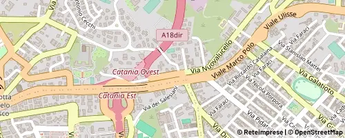 Mappa Katania