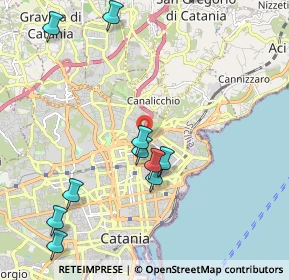 Mappa Via Claudio Claudiano, 95126 Catania CT, Italia (2.66727)