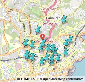 Mappa Via Colle del Pino, 95126 Catania CT, Italia (1.0655)