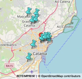 Mappa Via Colle del Pino, 95126 Catania CT, Italia (2.86545)