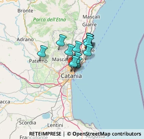 Mappa Via Colle del Pino, 95126 Catania CT, Italia (7.69923)