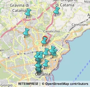 Mappa Via Colle del Pino, 95126 Catania CT, Italia (2.21067)