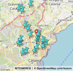 Mappa Via Colle del Pino, 95126 Catania CT, Italia (1.99368)