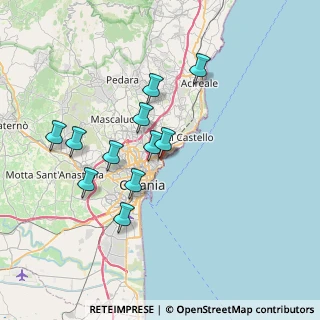 Mappa Via dei Conzari, 95126 Catania CT, Italia (7.27455)