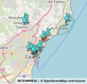 Mappa Via dei Conzari, 95126 Catania CT, Italia (3.34833)