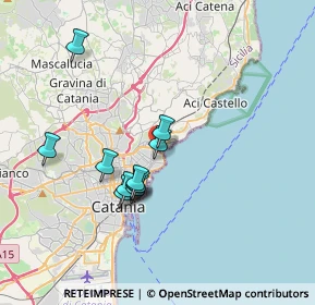Mappa Via dei Conzari, 95126 Catania CT, Italia (3.40818)