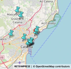 Mappa Via dei Conzari, 95126 Catania CT, Italia (3.5775)