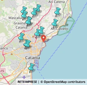 Mappa Via dei Conzari, 95126 Catania CT, Italia (4.61429)