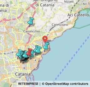 Mappa Via dei Conzari, 95126 Catania CT, Italia (2.4425)