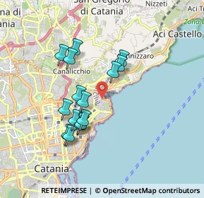 Mappa Via dei Conzari, 95126 Catania CT, Italia (1.76133)