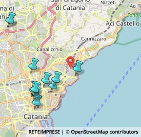 Mappa Via dei Conzari, 95126 Catania CT, Italia (2.74818)