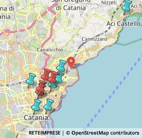 Mappa Via dei Conzari, 95126 Catania CT, Italia (2.53083)