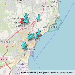 Mappa Via dei Conzari, 95126 Catania CT, Italia (3.57091)