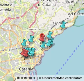 Mappa Via Emilio Praga, 95126 Catania CT, Italia (1.86)