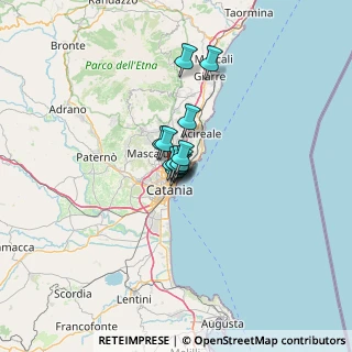 Mappa Via Emilio Praga, 95126 Catania CT, Italia (6.10333)