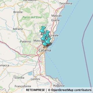 Mappa Via Emilio Praga, 95126 Catania CT, Italia (34.50333)