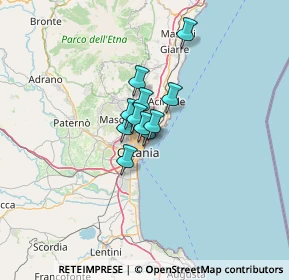 Mappa 95126 Catania CT, Italia (6.99909)