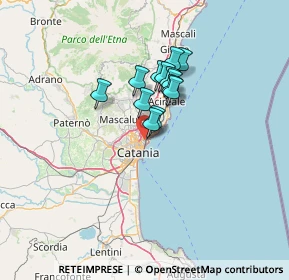 Mappa 95126 Catania CT, Italia (9.92231)