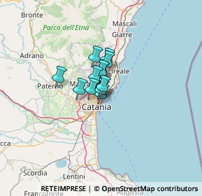 Mappa 95126 Catania CT, Italia (6.495)
