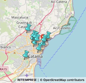 Mappa 95126 Catania CT, Italia (2.21091)