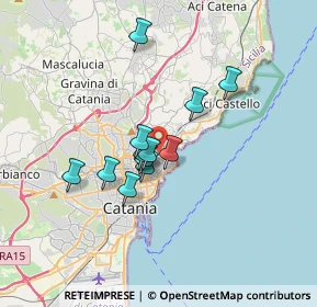 Mappa 95126 Catania CT, Italia (2.85333)