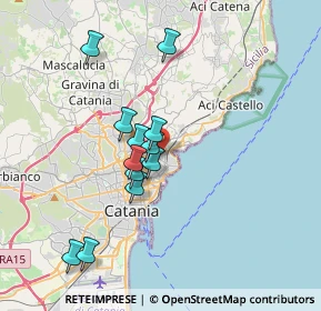 Mappa 95126 Catania CT, Italia (3.51333)