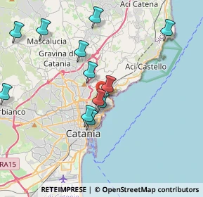 Mappa 95126 Catania CT, Italia (4.72308)