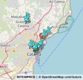 Mappa 95126 Catania CT, Italia (2.85182)