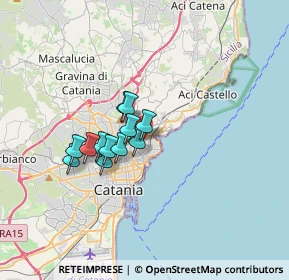 Mappa 95126 Catania CT, Italia (2.66417)