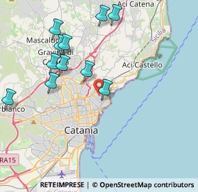 Mappa 95126 Catania CT, Italia (5.55769)