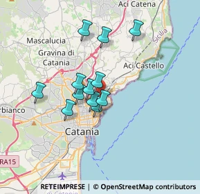 Mappa 95126 Catania CT, Italia (2.95)